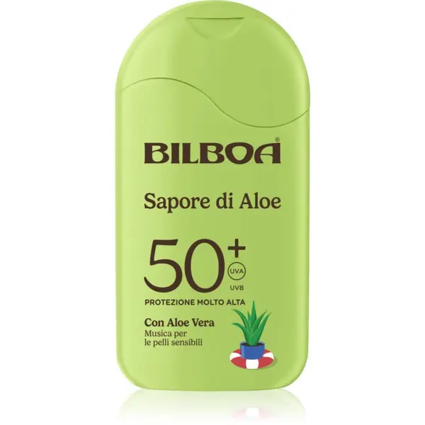 Bilboa Bilboa Sapore di Aloe Latte losjon za sončenje z aloe vero SPF 50+ 200 ml