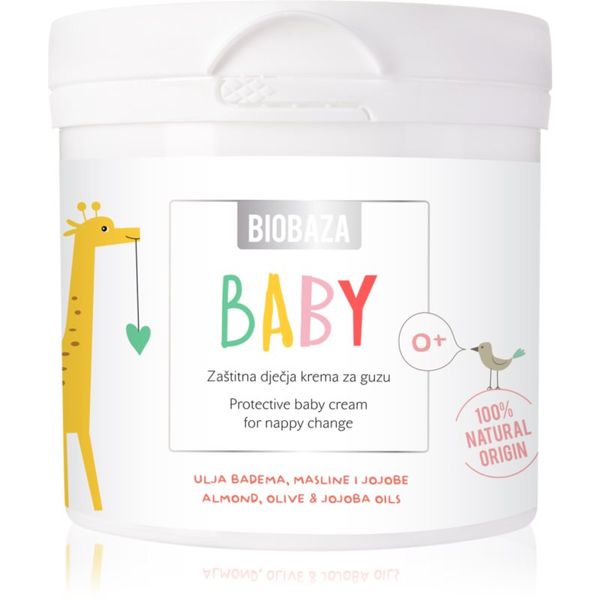 BIOBAZA BIOBAZA Baby otroška zaščitna krema proti vnetju ritke 550 ml