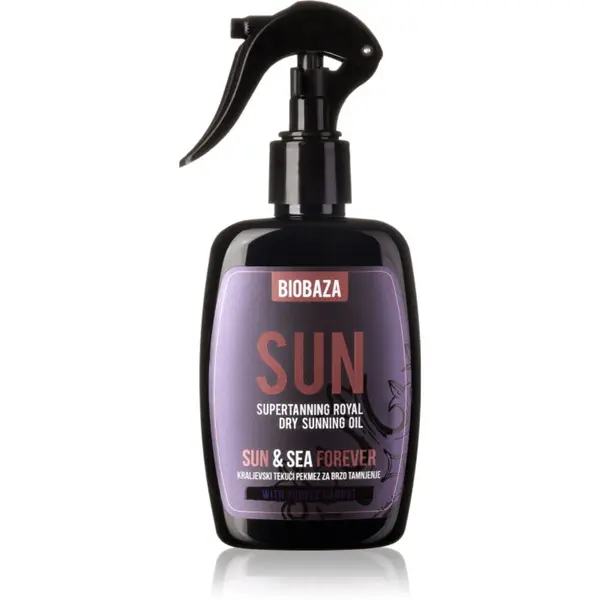 BIOBAZA BIOBAZA Sun suho olje pomoč za sončenje 250 ml