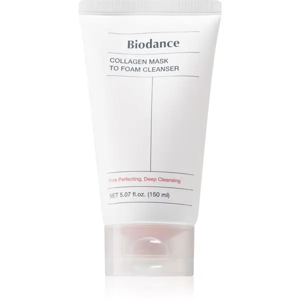 Biodance Biodance Collagen Mask To Foam Cleanser globinsko čistilna maska za obraz s kolagenom 150 ml