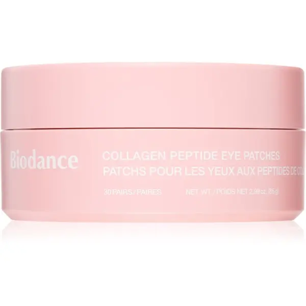 Biodance Biodance Collagen Peptide Eye Patches gelaste blazinice za učvrstitev kože za pod oči proti gubam, zabuhlosti in temnim kolobarjem 85 g