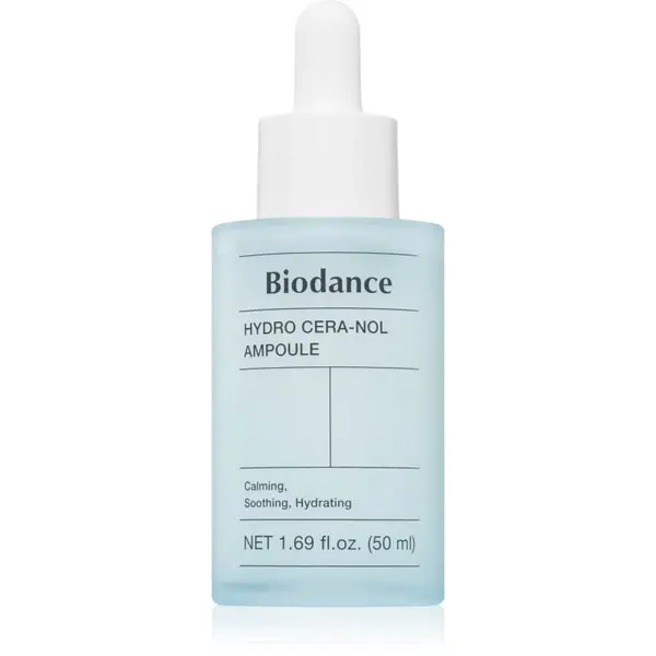 Biodance Biodance Hydro Cera-nol Ampoule vlažilni serum za obraz s pomirjajočim učinkom 50 ml