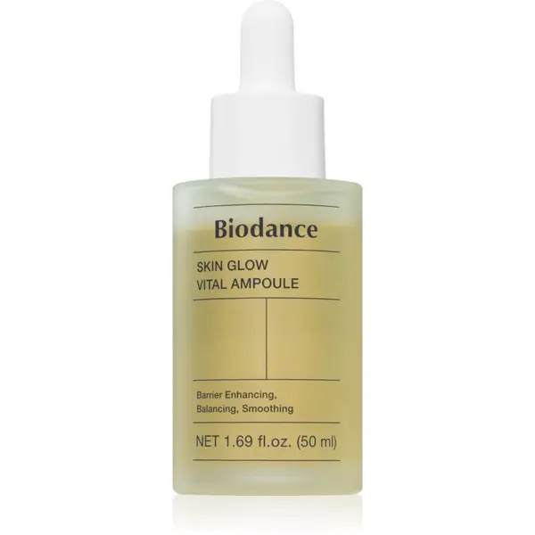 Biodance Biodance Skin Glow Vital Ampoule posvetlitveni in vlažilni serum s probiotiki 50 ml