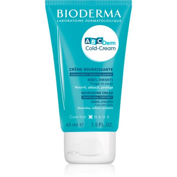 Bioderma Bioderma ABC Derm Cold-Cream hranilna krema za obraz in telo za otroke od rojstva 45 ml