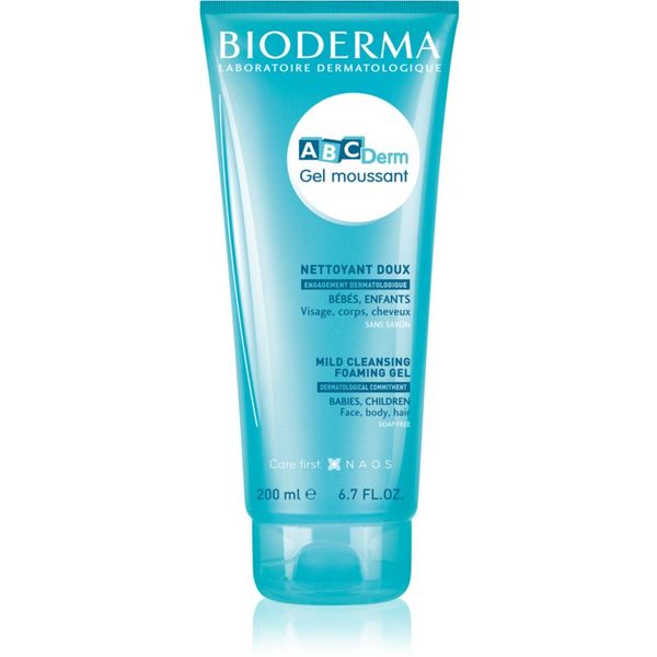 Bioderma Bioderma ABC Derm Gel Moussant gel za prhanje za otroke 200 ml