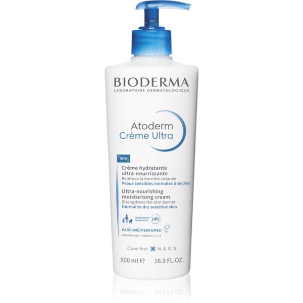 Bioderma Bioderma Atoderm Créme Ultra hranilna krema za telo za normalno do suho občutljivo kožo odišavljen 500 ml