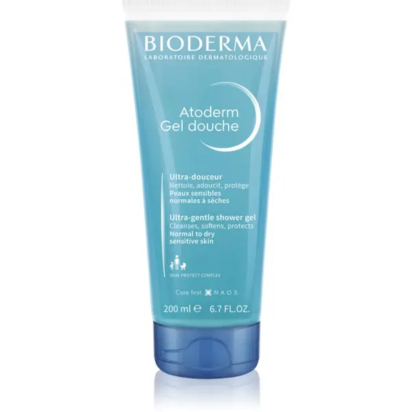 Bioderma Bioderma Atoderm Gel nežni gel za prhanje za suho in občutljivo kožo 200 ml