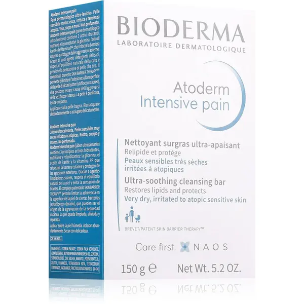 Bioderma Bioderma Atoderm Intensive čistilno milo za suho do zelo suho kožo 150 g