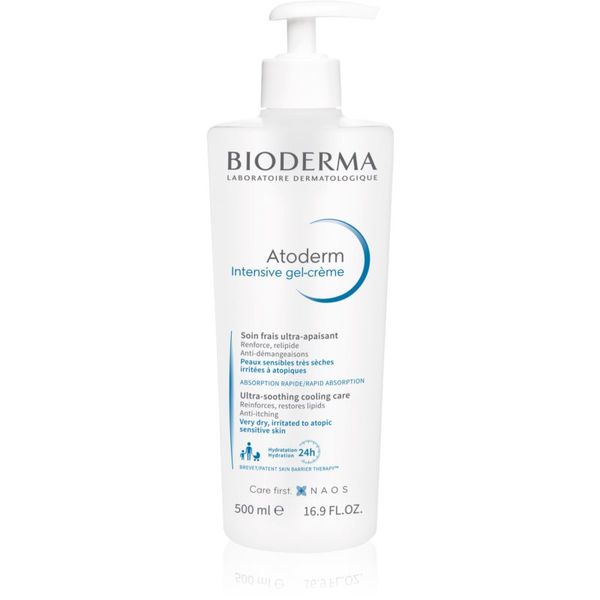 Bioderma Bioderma Atoderm Intensive Gel-Cream pomirjevalna nega za zelo občutljivo suho in atopično kožo 500 ml