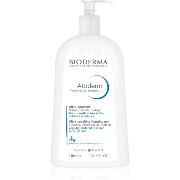 Bioderma Bioderma Atoderm Intensive Gel Moussant hranilni penasti gel za zelo občutljivo suho in atopično kožo 1000 ml