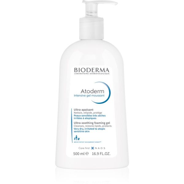 Bioderma Bioderma Atoderm Intensive Gel Moussant hranilni penasti gel za zelo občutljivo suho in atopično kožo 500 ml