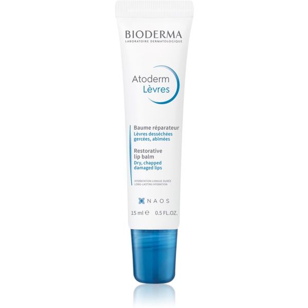 Bioderma Bioderma Atoderm Lip Balm obnovitveni balzam za suhe ustnice 15 ml