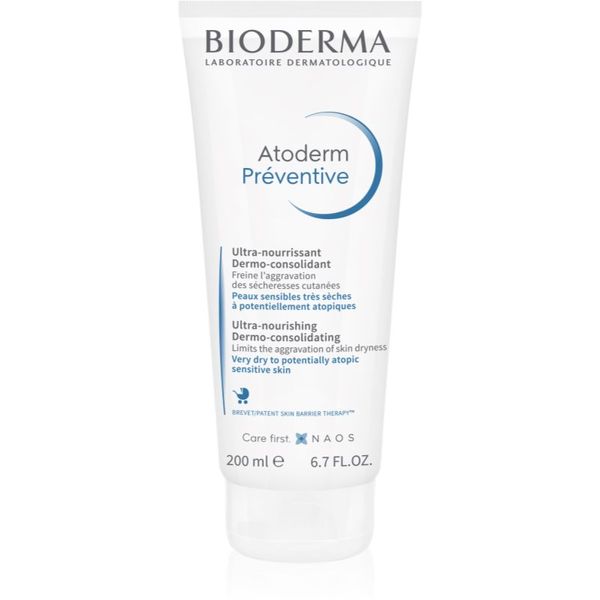 Bioderma Bioderma Atoderm Préventive hranilna krema za telo proti izsuševanju otroške kože 200 ml