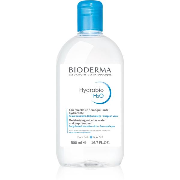 Bioderma Bioderma Hydrabio H2O micelarna čistilna voda za dehidrirano kožo 500 ml