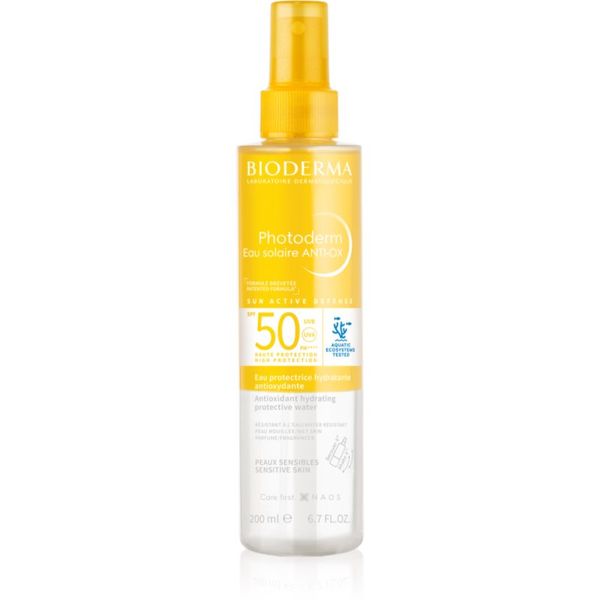 Bioderma Bioderma Photoderm Eau solaire ANTI-OX pršilo za sončenje SPF 50 200 ml