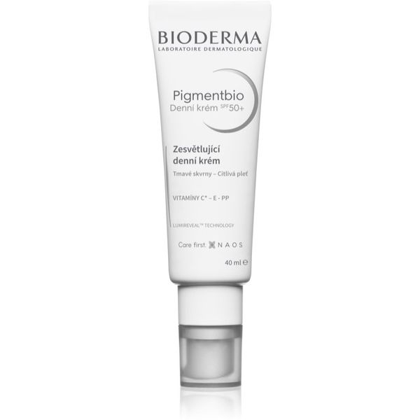 Bioderma Bioderma Pigmentbio Daily Care SPF 50+ posvetlitvena krema za pigmentne madeže SPF 50+ 40 ml