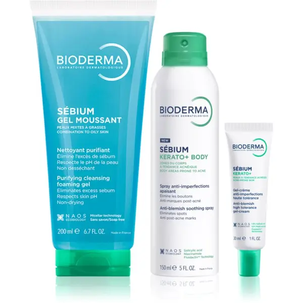 Bioderma Bioderma Sébium Acne Care Set set za mastno k aknam nagnjeno kožo 1 kos
