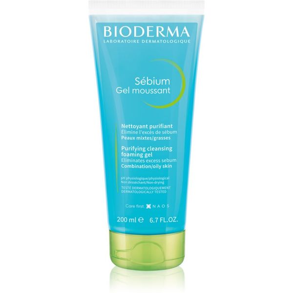 Bioderma Bioderma Sébium Gel Moussant čistilni gel za mastno in mešano kožo 200 ml