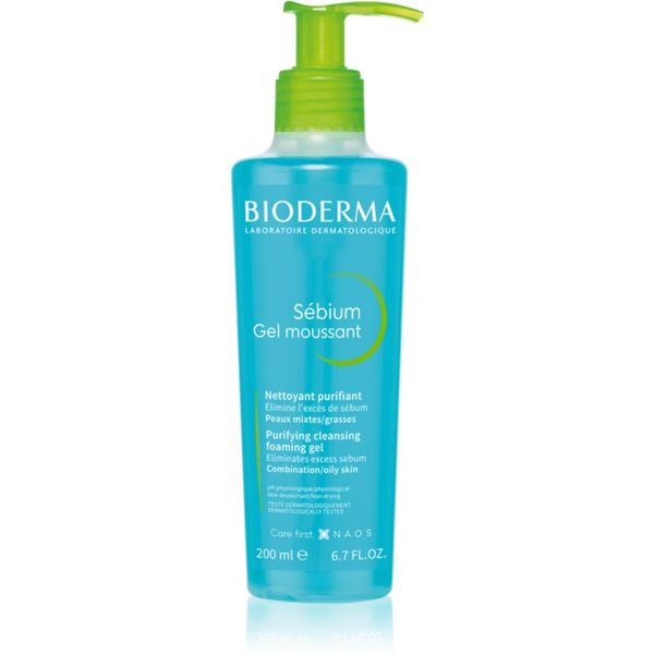 Bioderma Bioderma Sébium Gel Moussant čistilni gel za mastno in mešano kožo 200 ml