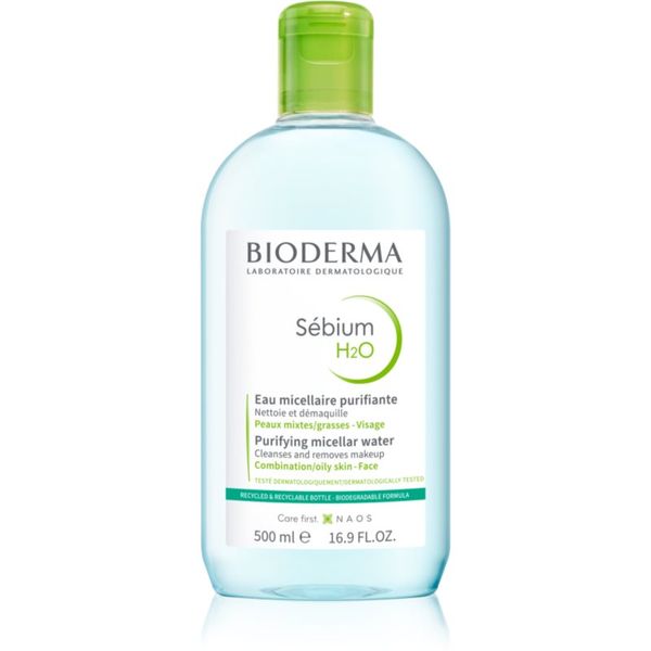 Bioderma Bioderma Sébium H2O micelarna voda za mastno in mešano kožo 500 ml