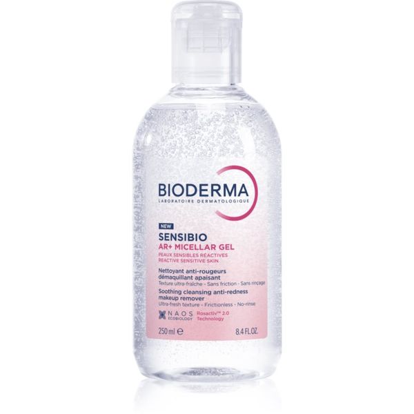 Bioderma Bioderma Sensibio AR+ micelarni čistilni gel za občutljivo kožo, nagnjeno k rdečici 250 ml