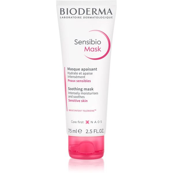 Bioderma Bioderma Sensibio Mask pomirjajoča maska za občutljivo kožo 75 ml