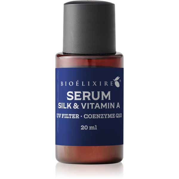 Bioélixire Bioélixire Serum Silk & Vitamin A regeneracijski in hranilni serum z UV filtrom 20 ml