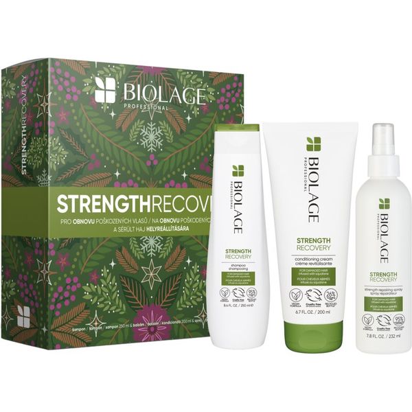 Biolage Biolage Strength Recovery darilni set (za poškodovane lase)