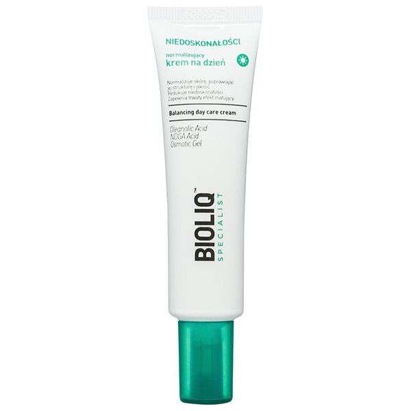 Bioliq Bioliq Specialist Imperfections dnevna krema za normalizacijo kože z vlažilnim učinkom 30 ml