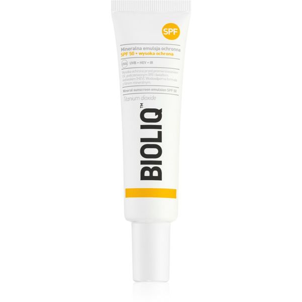 Bioliq Bioliq SPF mineralni zaščitni fluid za obraz SPF 50 30 ml