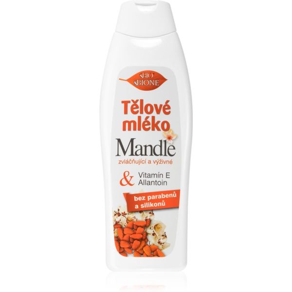 Bione Cosmetics Bione Cosmetics Almonds hranilno mleko za telo z mandljevim oljem 500 ml