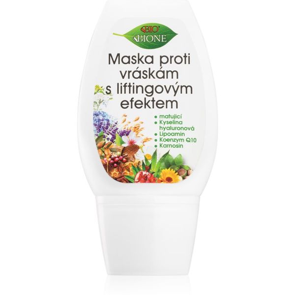 Bione Cosmetics Bione Cosmetics Bio maska za obraz proti gubam z učinkom liftinga 40 ml