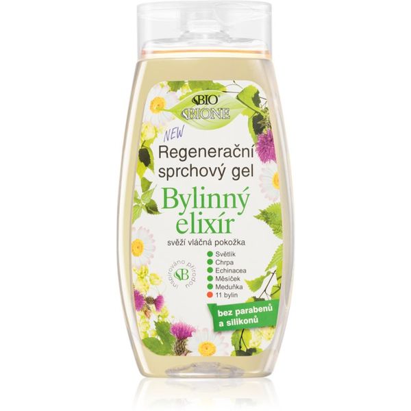 Bione Cosmetics Bione Cosmetics Bylinný elixír regeneracijski gel za prhanje 260 ml