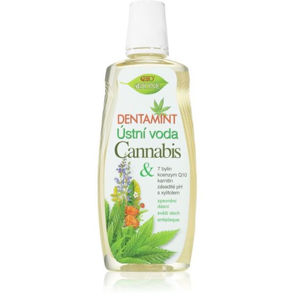 Bione Cosmetics Bione Cosmetics Dentamint Cannabis ustna voda 500 ml