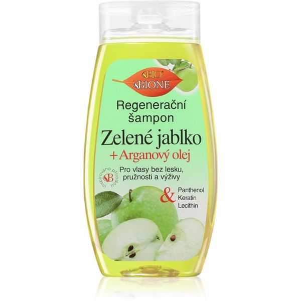 Bione Cosmetics Bione Cosmetics Green Apple + Argan Oil regeneracijski šampon 260 ml