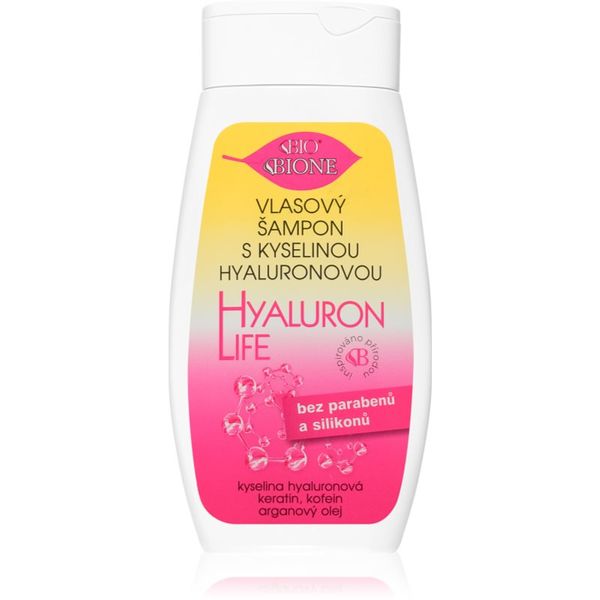 Bione Cosmetics Bione Cosmetics Hyaluron Life šampon s hialuronsko kislino 260 ml