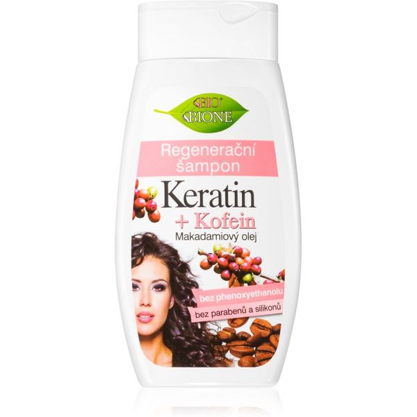 Bione Cosmetics Bione Cosmetics Keratin + Kofein regeneracijski šampon 260 ml