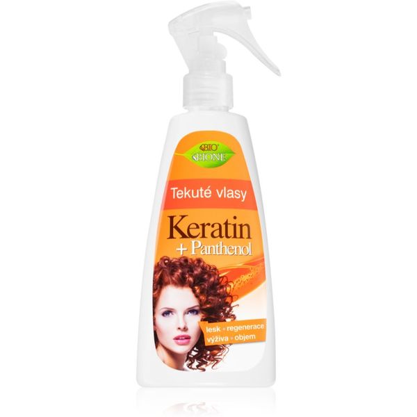 Bione Cosmetics Bione Cosmetics Keratin + Panthenol regeneracijska nega brez spiranja za lase 260 ml