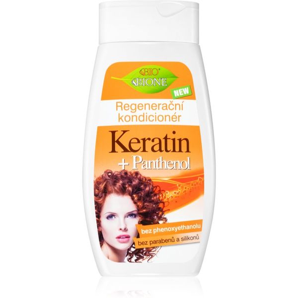 Bione Cosmetics Bione Cosmetics Keratin + Panthenol regeneracijski balzam za lase 250 ml