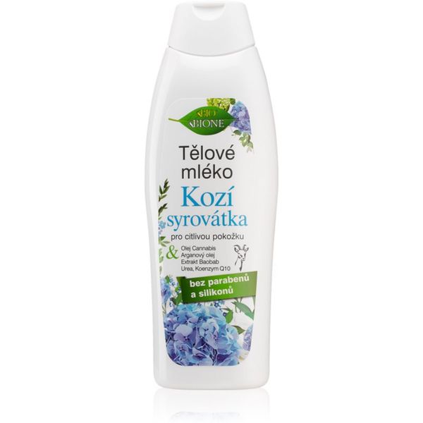 Bione Cosmetics Bione Cosmetics Kozí Syrovátka losjon za telo za občutljivo kožo 500 ml