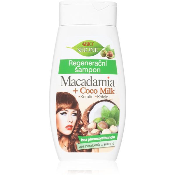 Bione Cosmetics Bione Cosmetics Macadamia + Coco Milk regeneracijski šampon 260 ml