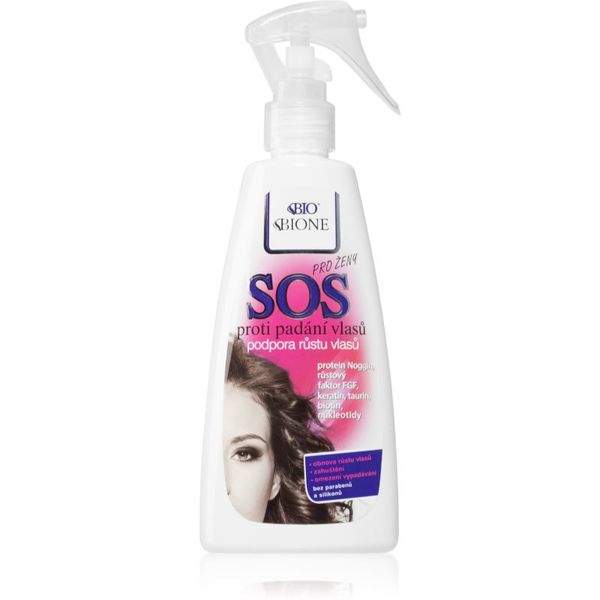 Bione Cosmetics Bione Cosmetics SOS pršilo za zdravo rast las od korenin 200 ml