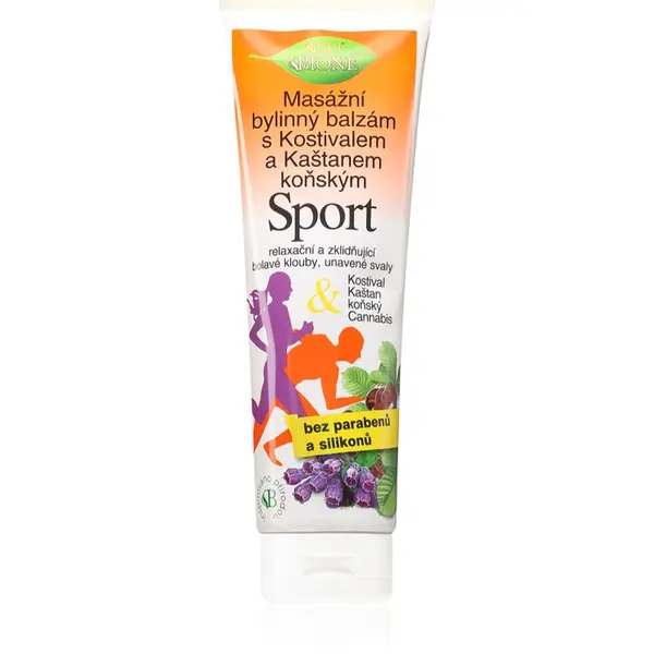 Bione Cosmetics Bione Cosmetics Sport relaksacijski masažni balzam 300 ml
