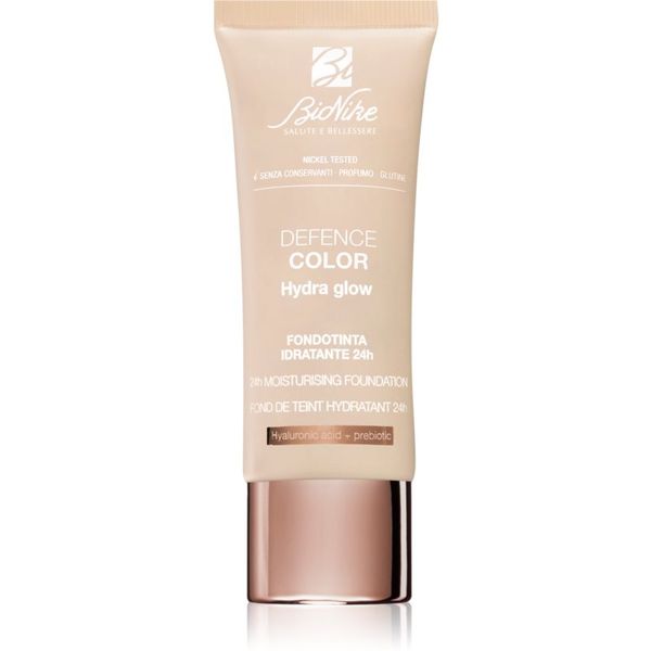 BioNike BioNike Color Hydra Glow vlažilni tekoči puder za dolgoobstojen učinek odtenek 105 Miel 30 ml