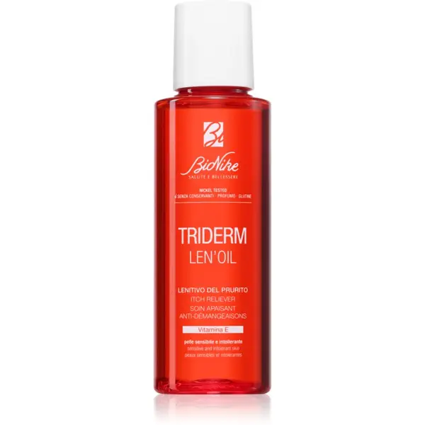 BioNike BioNike Triderm Len'oil pomirjevalno olje proti draženju in srbenju kože 100 ml