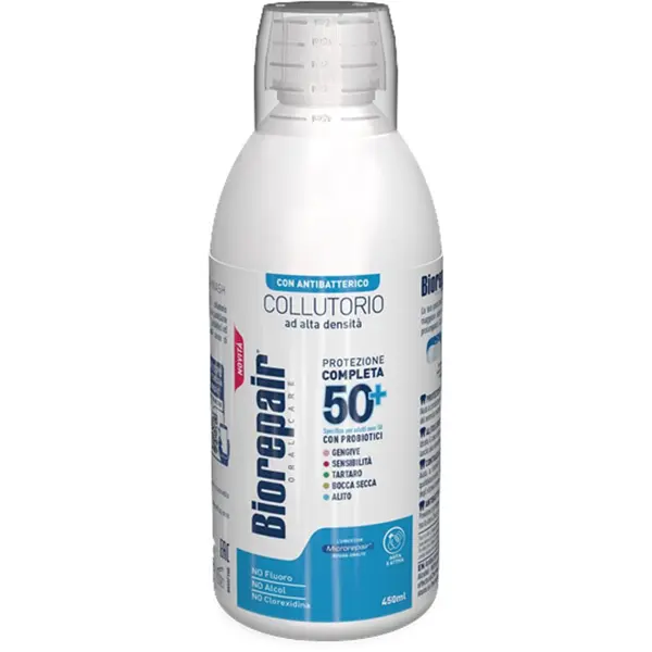 Biorepair Biorepair Complete Protection 50+ ustna voda s protibakterijskim učinkom 450 ml