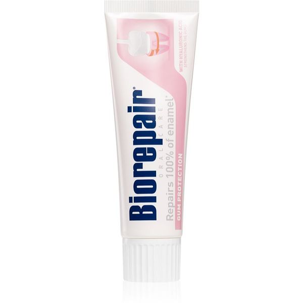 Biorepair Biorepair Gum Protection Toothpaste pomirjevalna zobna pasta ki podpira regeneracijo razdraženih dlesni 75 ml
