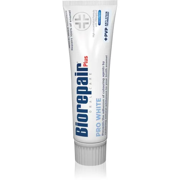 Biorepair Biorepair Plus Pro White zobna pasta za beljenje zob 75 ml