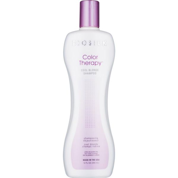 Biosilk Biosilk Color Therapy Cool Blonde Shampoo šampon za nevtralizacijo rumenih odtenkov 355 ml