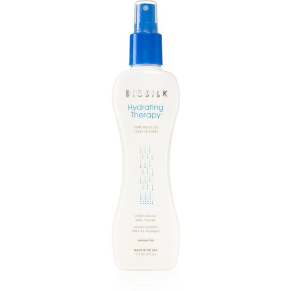 Biosilk Biosilk Hydrating Therapy Pure Moisture balzam brez spiranja z vlažilnim učinkom 207 ml